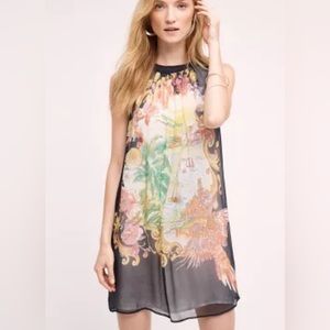 Anthropologie Moulinette Soeurs Varese Silk Dress
